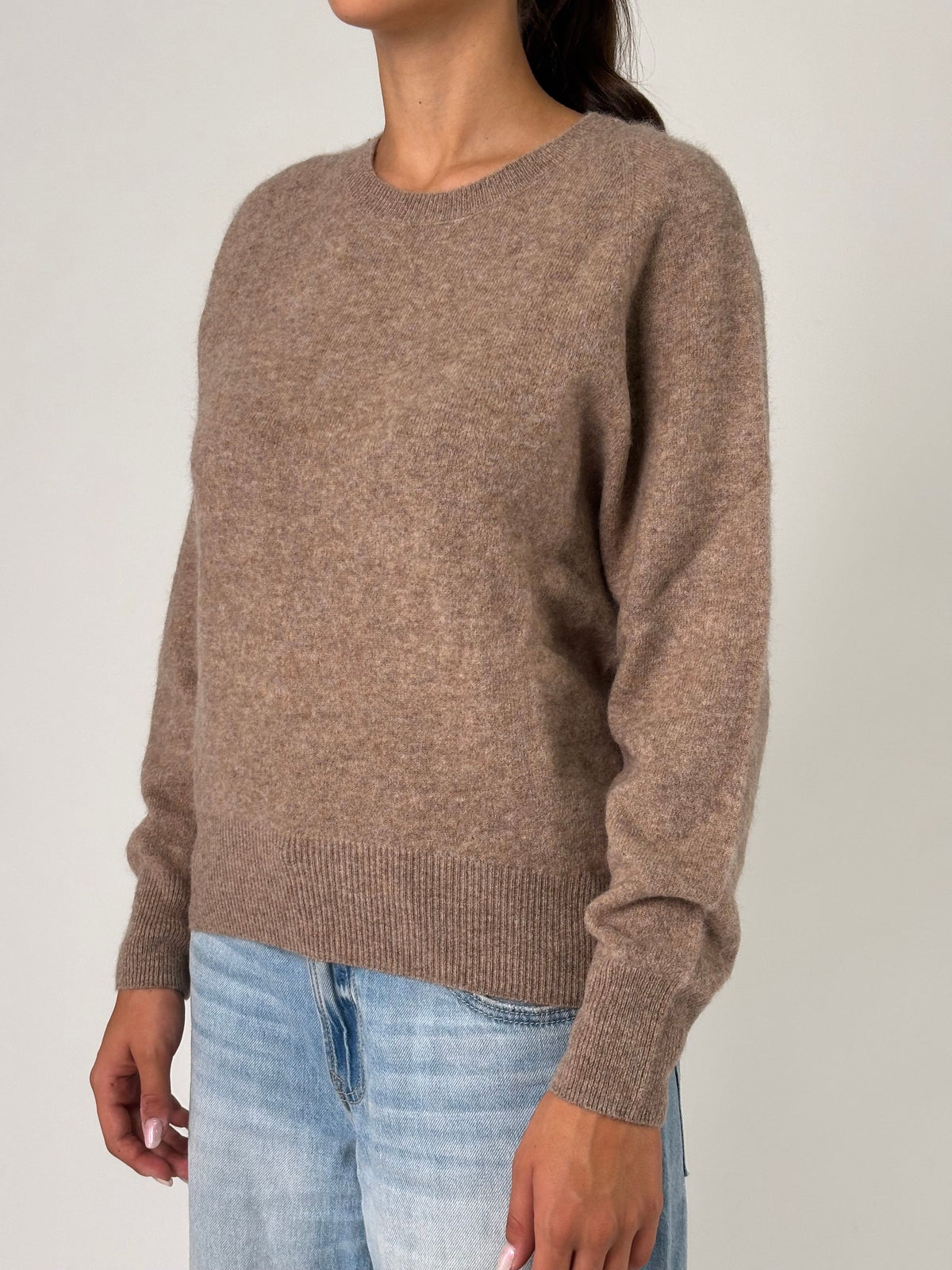 Maglia V lana/cashmere