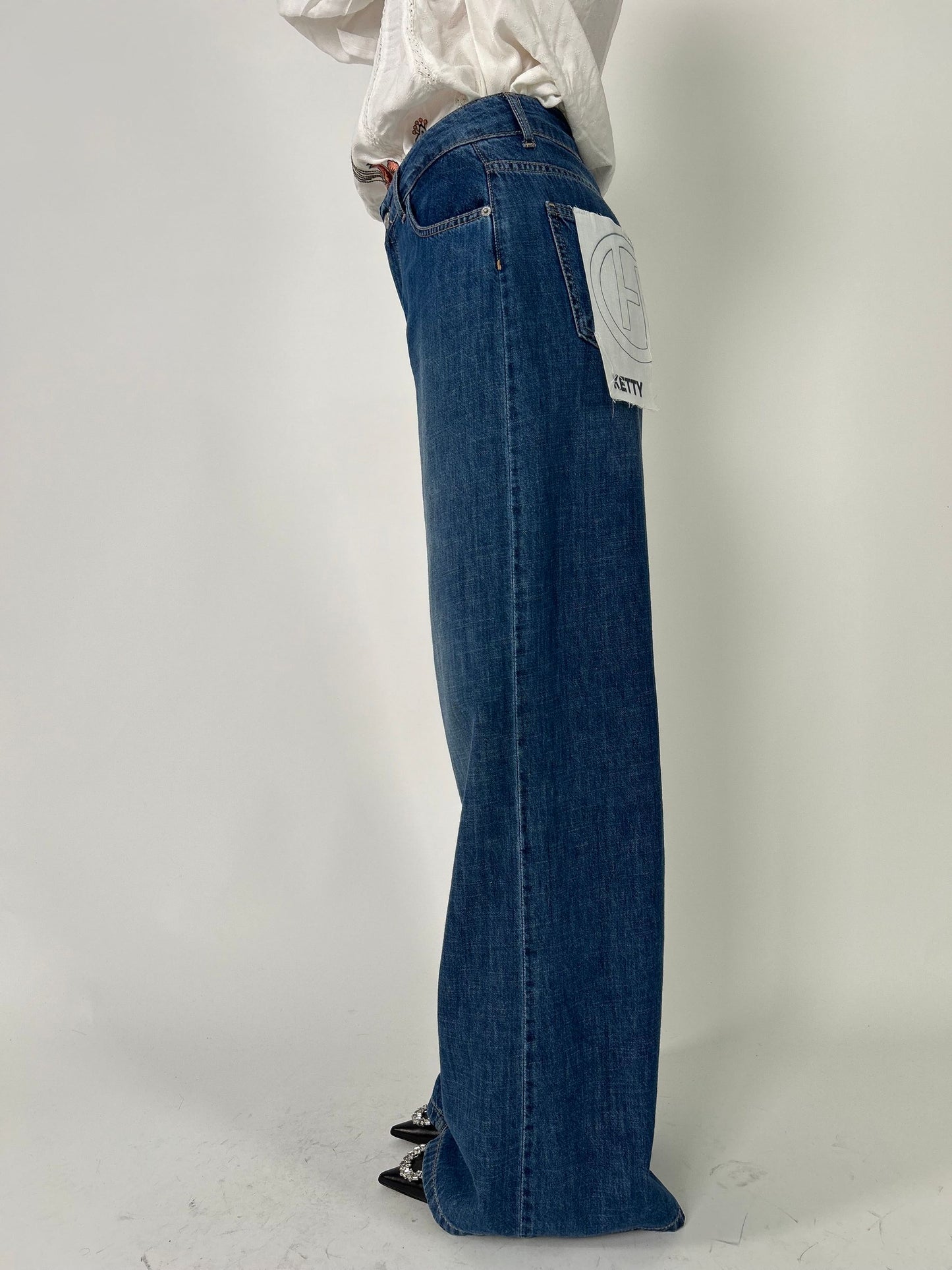 Jeans Palazzo modello Ketty