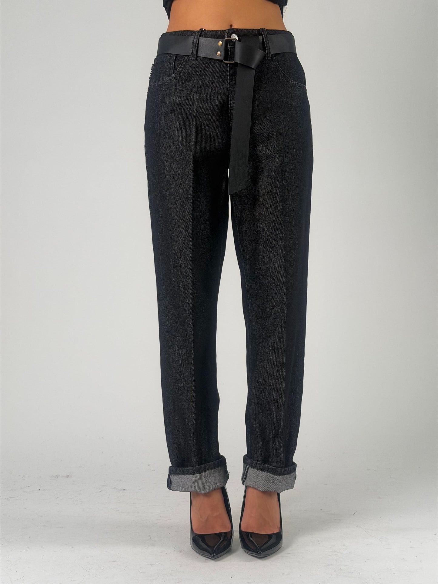 Jeans modello Mandy in tela ferma
