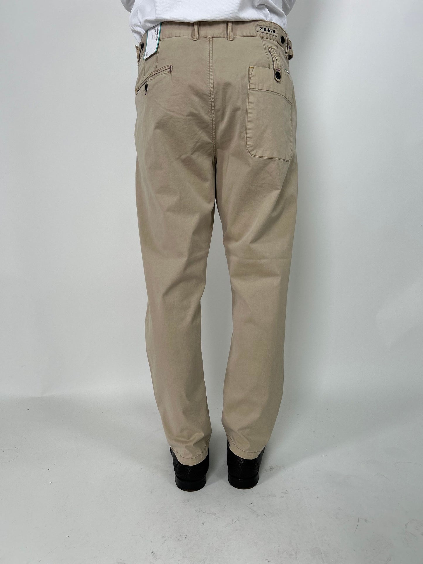 Pantalone cropped gabardina