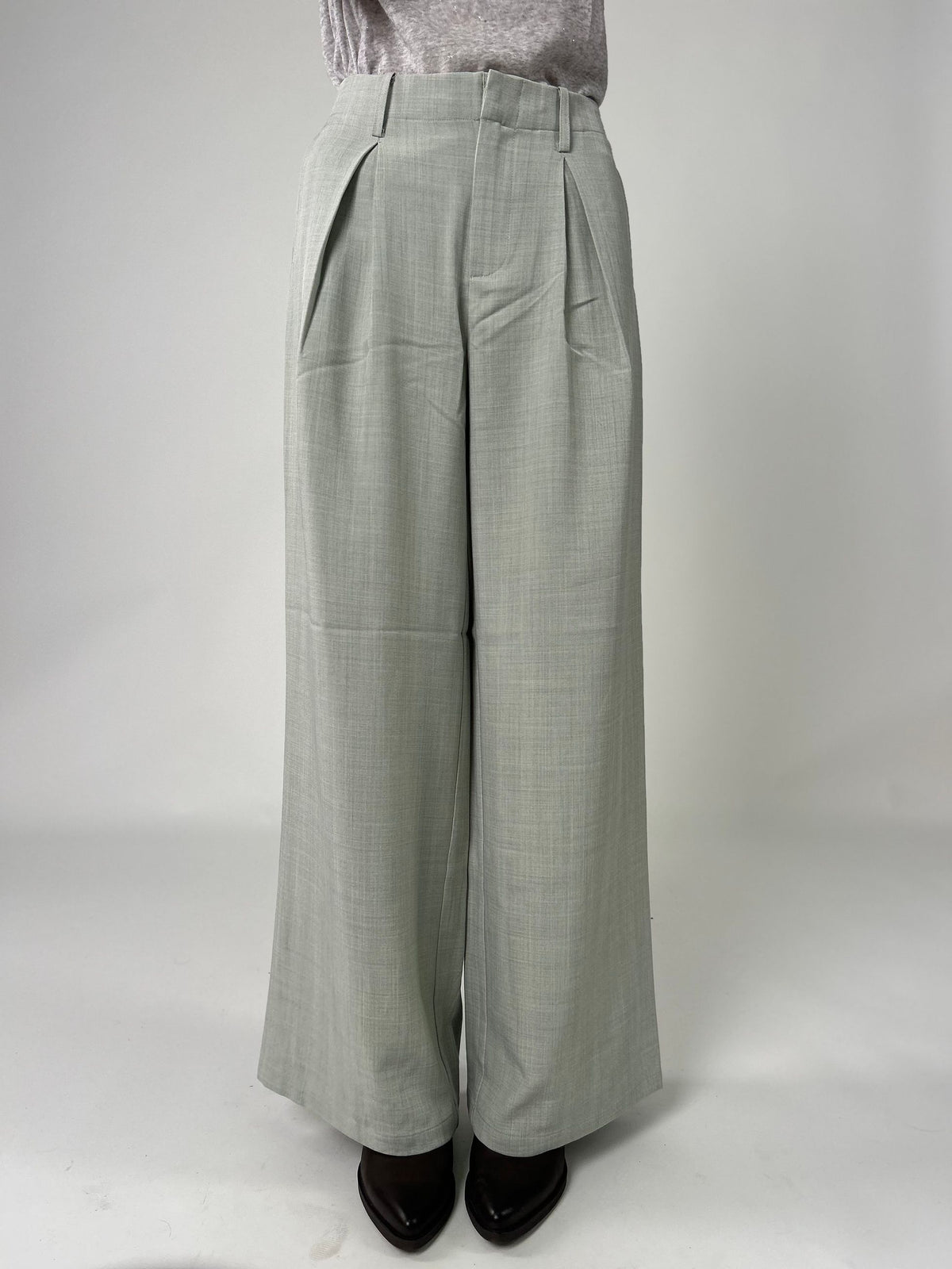 Pantalone Palazzo con pince