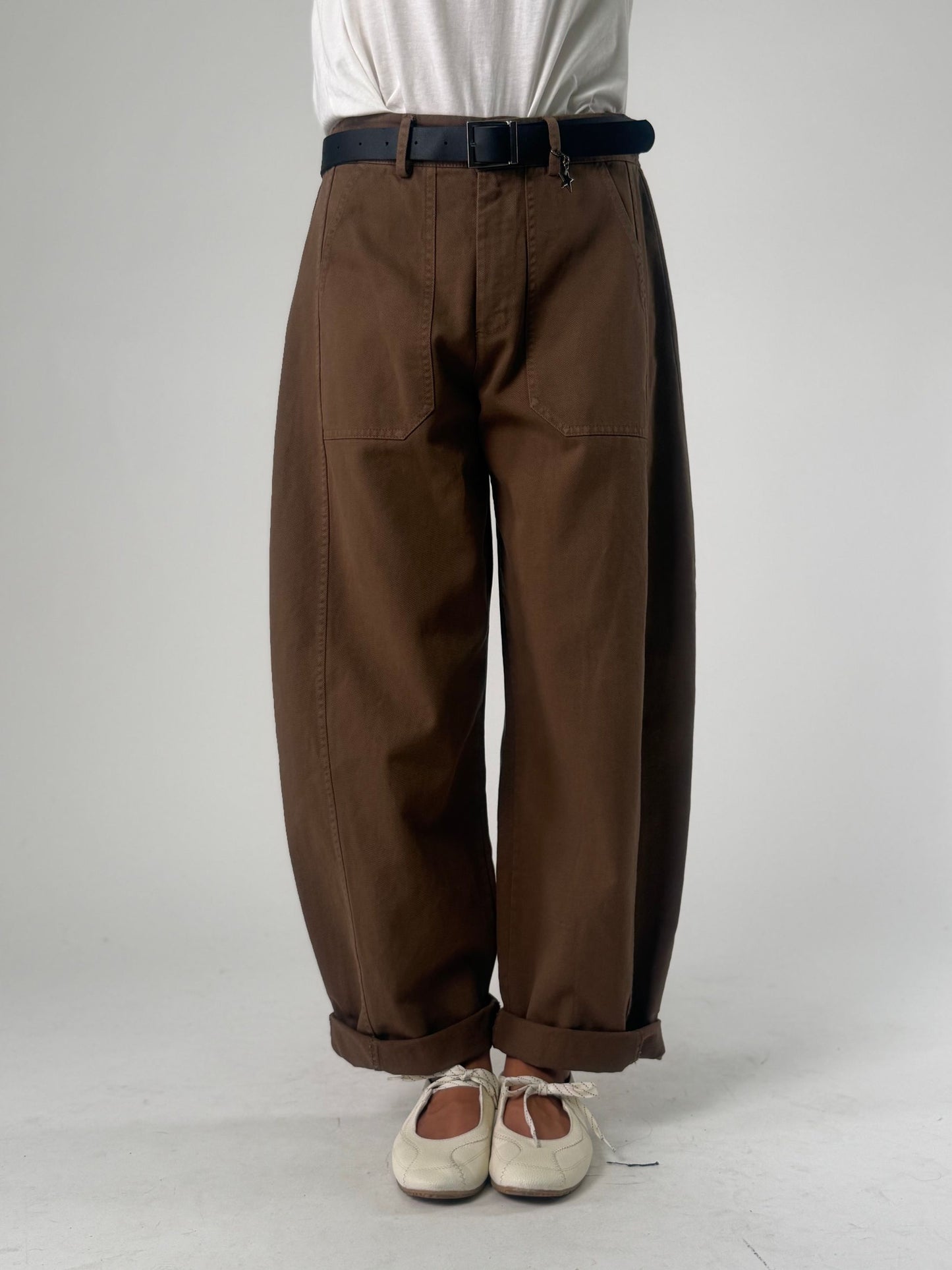 Pantalone ovetto in cotone