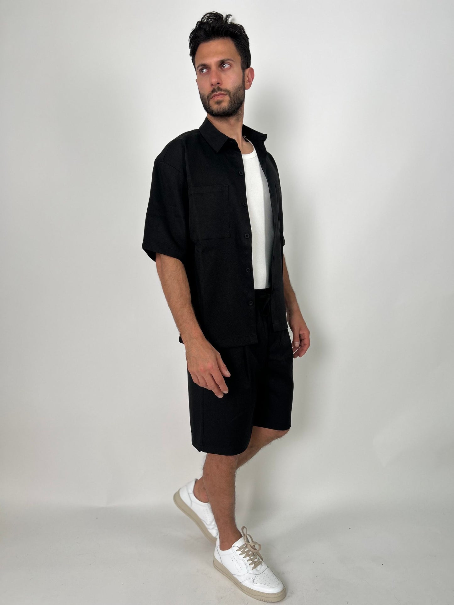 Bermuda con coulisse ed alastico