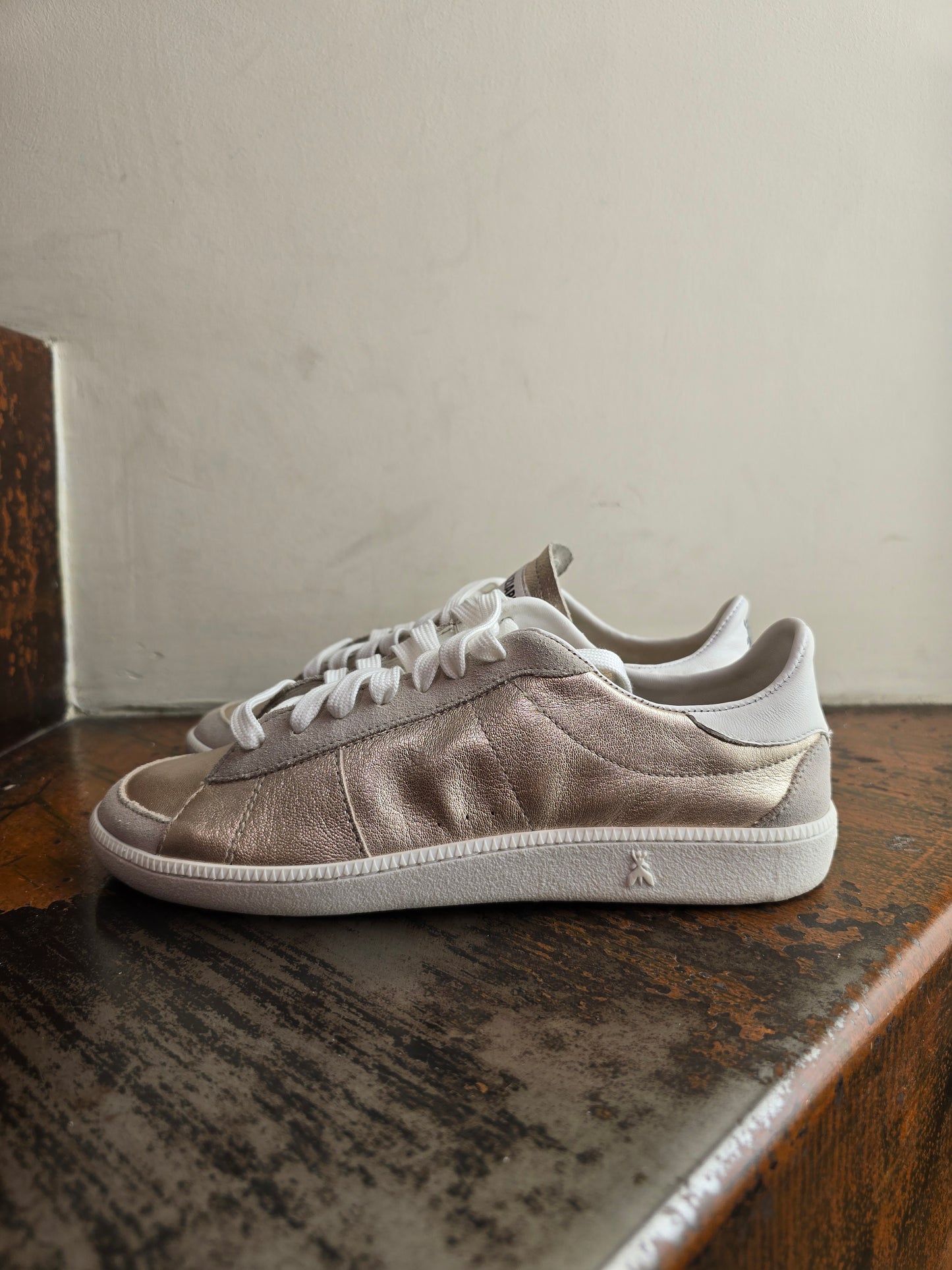 Patrizia Pepe Sneakers SKIN'93 BEIGE/ORO