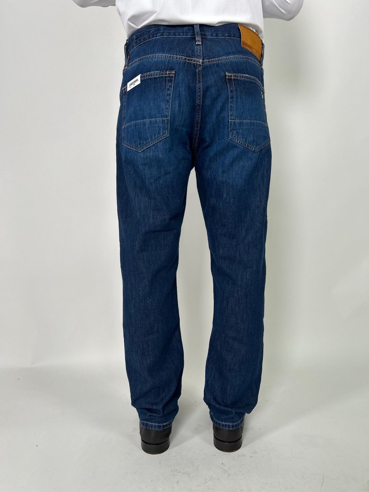 Jeans fit loose lavaggio scuro