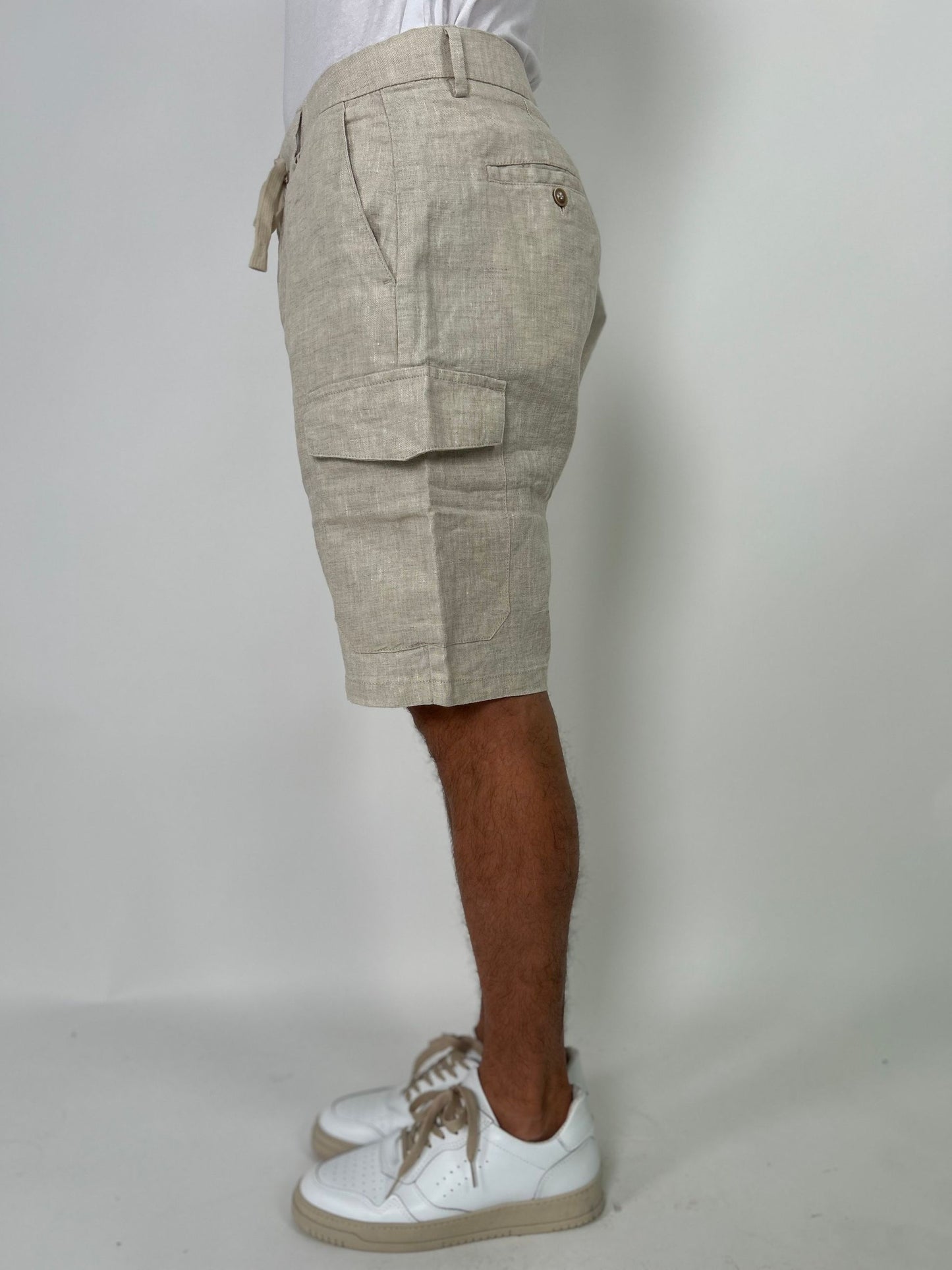 Bermuda cargo in lino