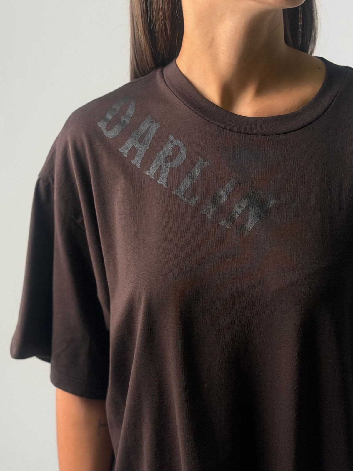 T-shirt mm con frangia laterale