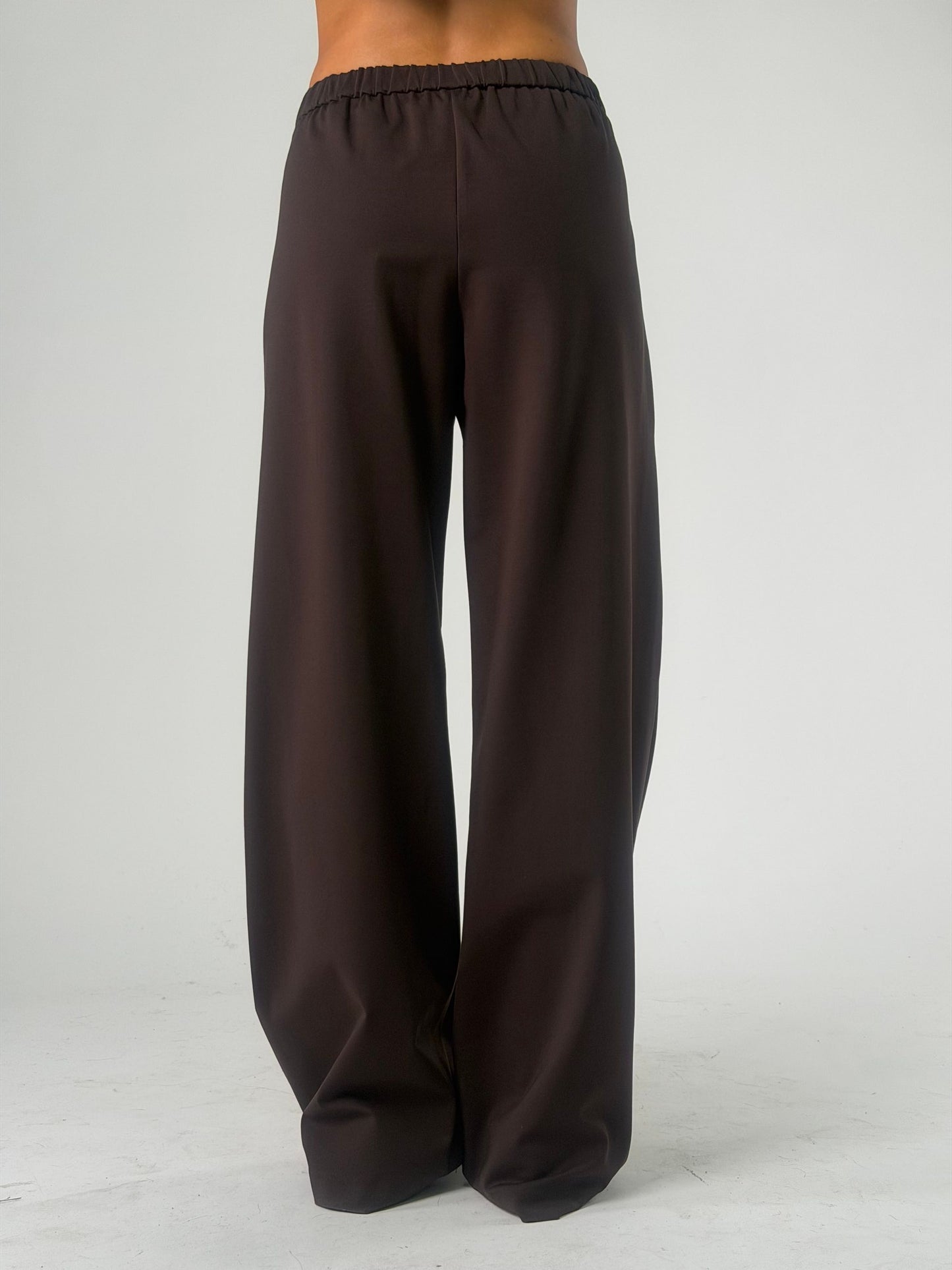 Pantalone palazzo con pence